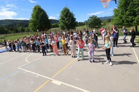 Otvoritev igrišča OŠ Begunje 26 Foto Ljubo Vukelič